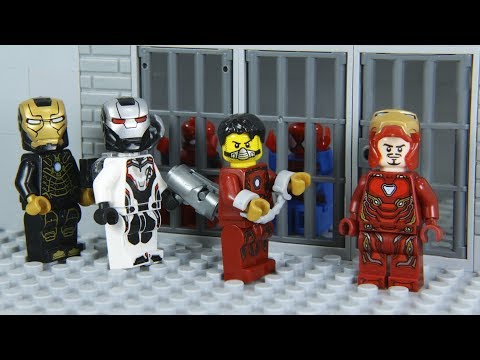 Lego Superhero IRON MAN's suit was Stolen by NEW AGENT