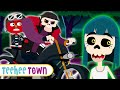 The Ghost Bike Song Skeletons On Rescue Mission Spooky Fun Songs For Kids By Teehee Town