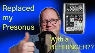 Video thumbnail for BEHRINGER XENYX q502usb Review and Test by Dark Corner Studios