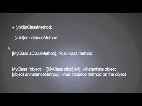 appBuilderTV.com  Objective-c Class and Instance Methods