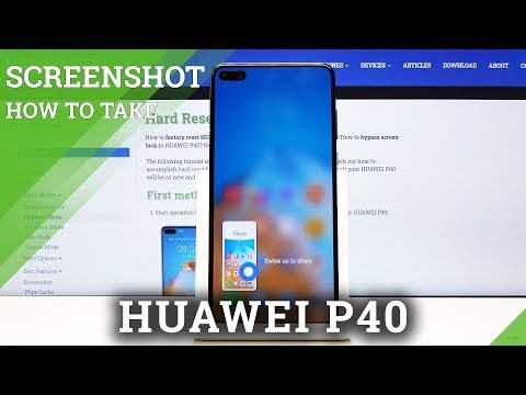 How to Take Screenshot on HUAWEI P40 - Capture Screen Instructions