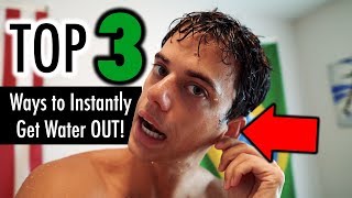 How to Get Water Out of Your Ears - TOP 3 WAYS