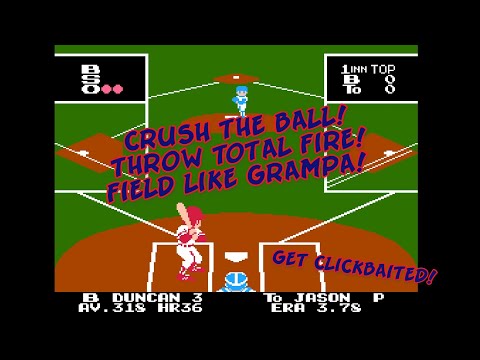 Throwback Thursday #11 Bad News Baseball on NES