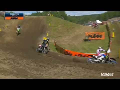2022 AMA Pro Motocross Unadilla 450 Moto 1 HD