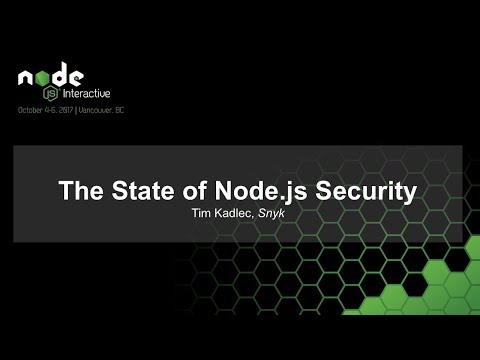 The State of Node.js Security [I]