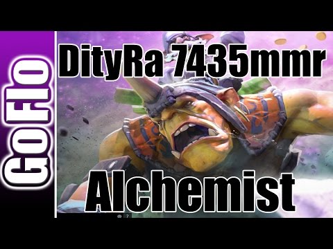 Alchemist Pro Gameplay DityRa 7435MMR Dota 2 6.88b