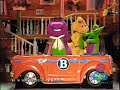 Barney S Big Surprise Driving Medley In The Car And Having Fun  Itsy Bitsy Spider  Mister Sun