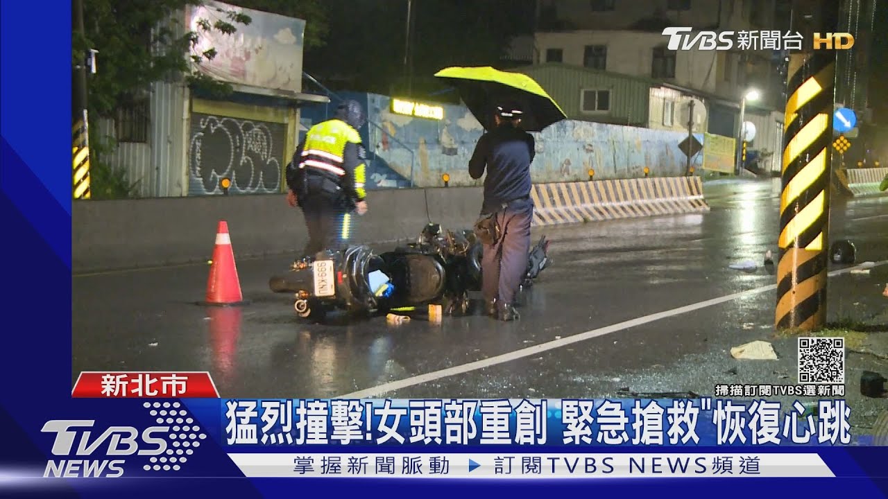 半夜騎車吃宵夜　返程撞檳榔攤「一度命危」