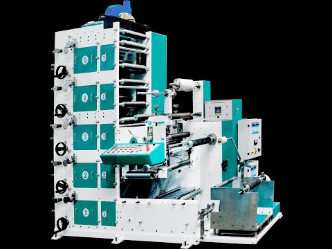 Multi Colour Flexo Printing Machine