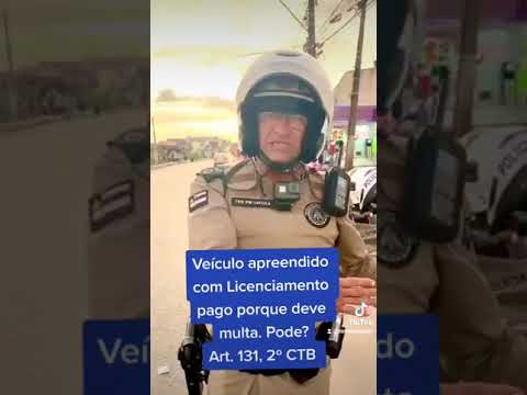 Can a vehicle with a fine be seized?