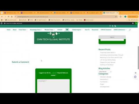 CHM Courses Access Guide via Our Website