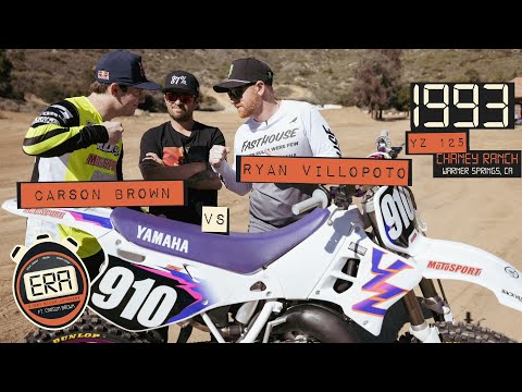 PNW Matchup! Carson Brown vs Ryan Villopoto 1993 YZ125 ERA’s Episode 4