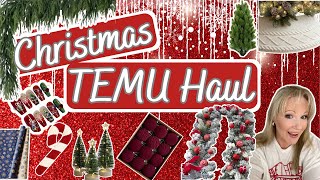 TEMU HAUL CHRISTMAS ITEMS 2025 I WAS SHOCKED!!!!