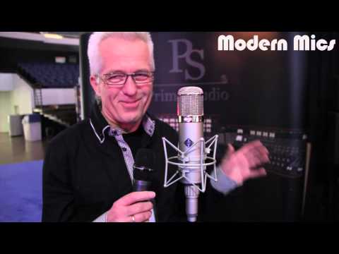 NAMM 2013 Microphones "VOXORAMA U47 Tube Microphone Andreas Grosser"