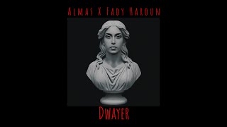 Almas X Fady Haroun- Dawayer [ Official Lyrics Video ] | الماس و  فادي هارون  - دواير
