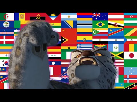 "Finally, A Worthy Opponent" in 47 Languages | "Our Battle Will Be Legendary!" | Kung Fu Panda