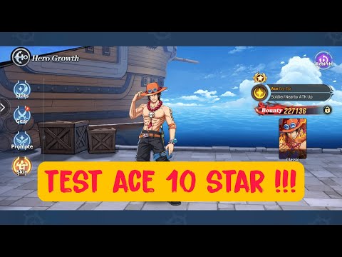 The Sea Road Fate Assembly | TEST ACE 10 STAR ALL MOD - All GiftcodeS April