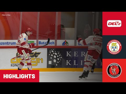 DEL2: EV Landshut vs. Eispiraten Crimmitschau | Highlights - Matchday 9