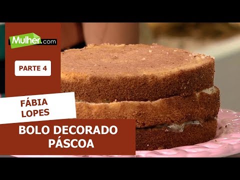Bolo Decorado Páscoa - Fábia Lopes - 07/02/2020 P4