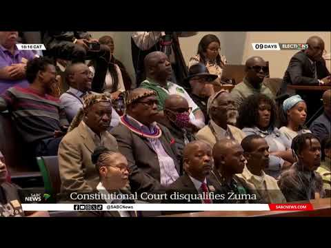 2024 Elections | Constitutional Court disqualifies Jacob Zuma