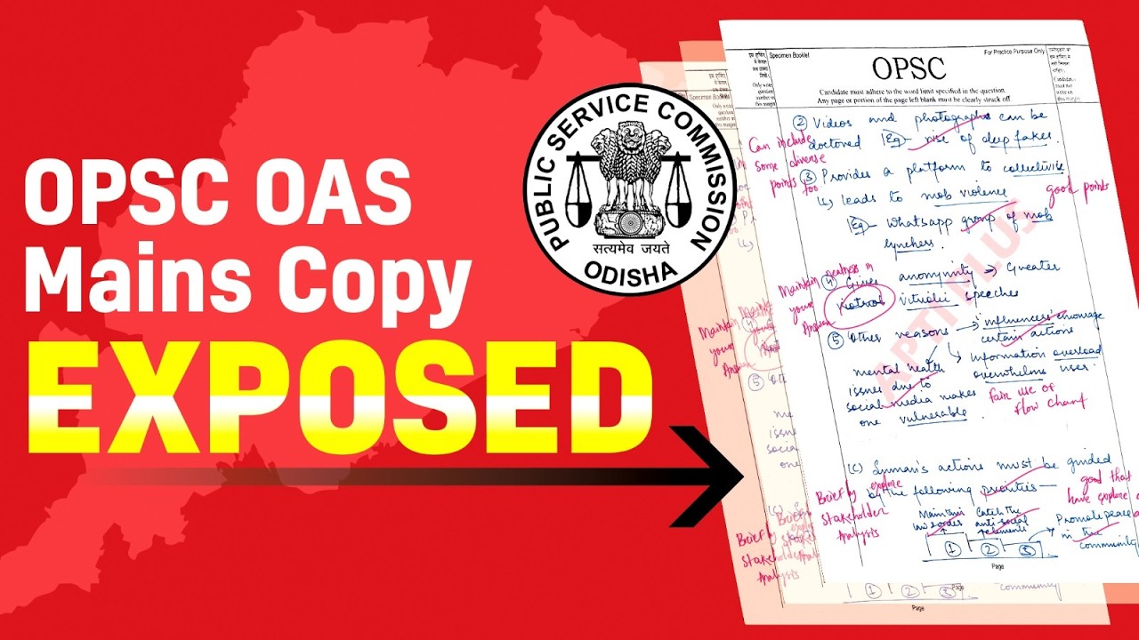 How to Convert Feedback into Marks in OPSC OAS Mains 2025 | Answer Writing Strategy | ATI PLUS,BBSR
