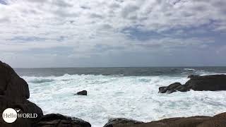 Meeresrauschen an der spanischen Nordküste