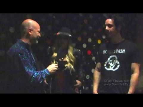Glen Sobel and Orianthi and Drum Talk TV!