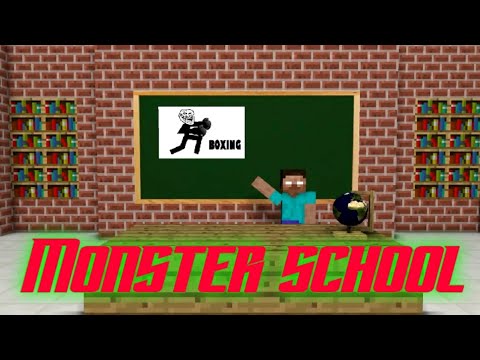 Monster school:Boxing Class With No Rules