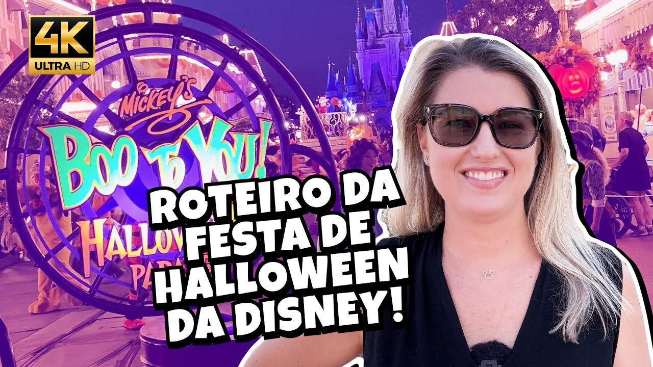 ROTEIRO COMPLETO HALLOWEEN DA DISNEY - MICKEY'S NOT SO SCARY HALLOWEEN PARTY 2024