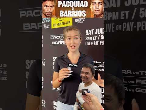 MANNY PACQUIAO PICKS A PARTNER FOR A STREET FIGHT (PREVIOUS OPPONENTS EDITION) #boxing