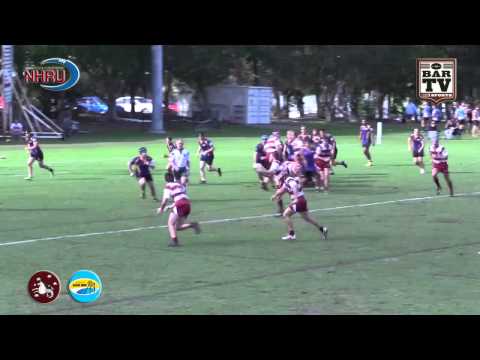 2015 NHRU Round 8 Colts Highlights - University v Southern Beaches
