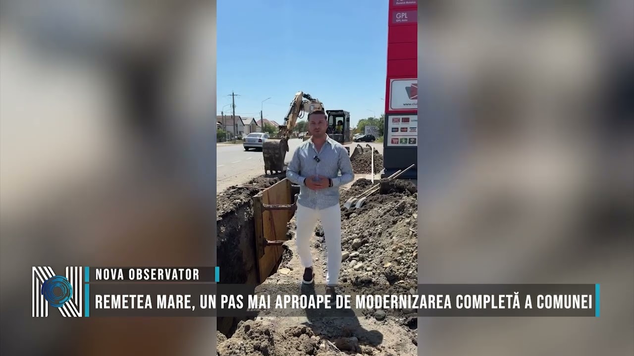 Remetea Mare, un pas mai aproape de modernizarea completă a comunei
