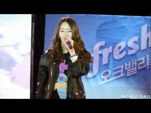 [HD FANCAM] (Krystal focus) 130202 f(x)- Electric Shock @ 2013 Oak Valley Winter Festival.