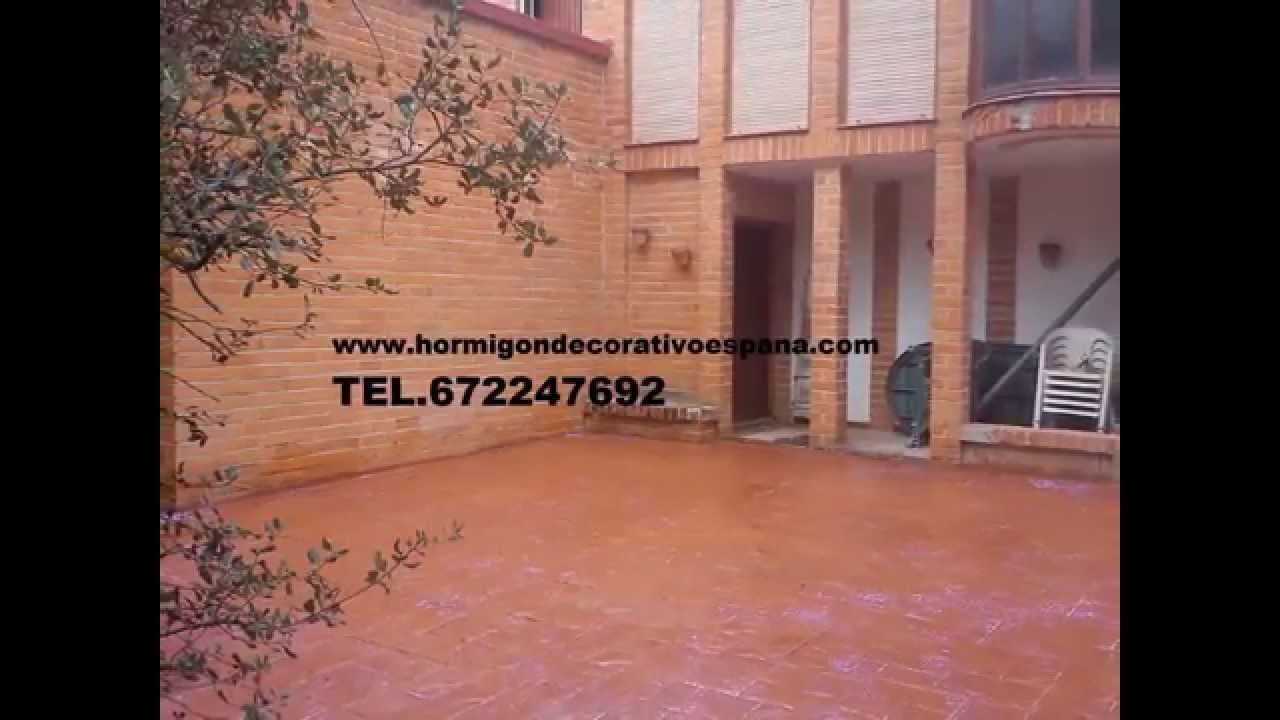 HORMIGON IMPRESO BANYERES DE MARIOLA 672247692 ALICANTE