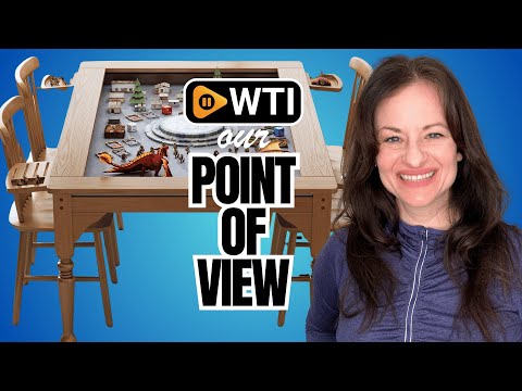 Board Game Table with Removable Top -Solid Wood 72"" Convertible Game Table Seats 6 to 8 Players for DND - WTI product video review