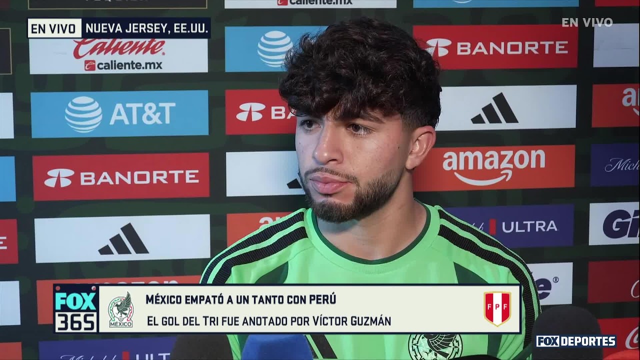 MÉXICO 1-1 PERÚ, la ilusión de los más jóvenes representada con DENZELL GARCÍA | FOX 365