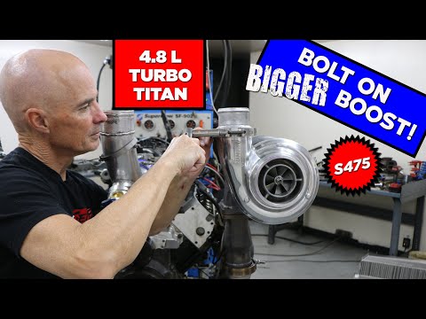 CHEAP TURBO JUNKYARD 4.8L-GT45 VS S475 TURBO UPGRADE
