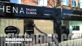 preview picture of video 'Pain FREE Laser Hair Removal | Hena Salons and Clinics | North London UK'