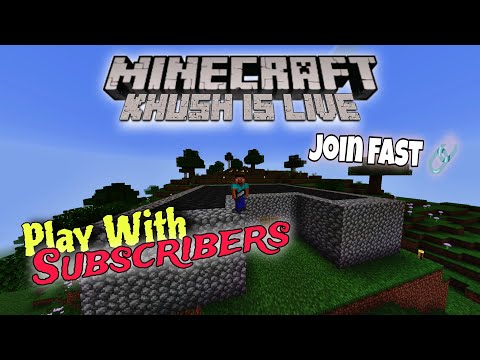 EPIC MINECRAFT LIVE - Join the Fun Now! #Minecraft