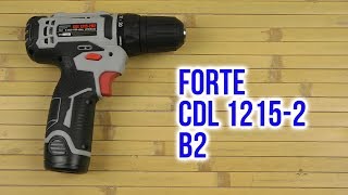 Forte CDL 1215-2 B2 (78323) - відео 1