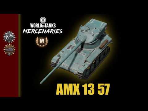 AMX 13 57 - Ace Tanker - WoT Console - Full HD 1080p - PS4 Pro / Wot Console