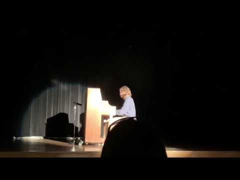 Love song for a dead man at my school talent show