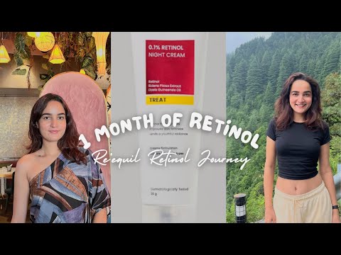 1 Month Retinol Transformation | Re’equil 0.1% Retinol Honest Review & Results✨