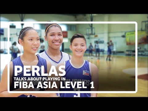 Perlas Talks About Playing in FIBA Asia Level 1