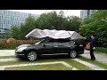 PARAPLUIE PLIANT SEMI AUTOMATIQUE POUR UNE PROTECTION INTEGRALE DE LA CARROSSERIE DE VOTRE VEHICULE
