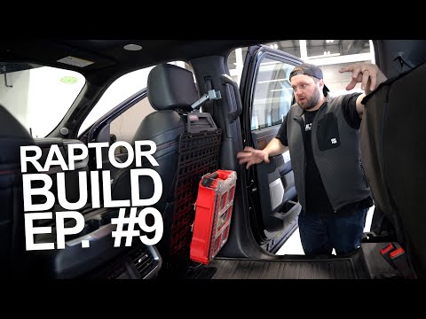 Ford Raptor Seat Back MOLLE Install + Comparison // 2023 Raptor Build Ep.9