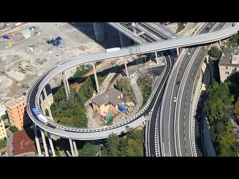 Genova dall’ alto ..la gioia della ricostruzione del nuovo Ponte@robertobobbio627