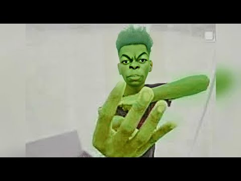 Beast Boy/Guy Holding Up 4 Fingers Meme
