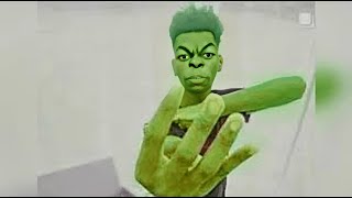 Beast Boy/Guy Holding Up 4 Fingers Meme