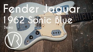 Video thumbnail for 1962 Fender Jaguar Sonic Blue / Super Rare!! / VintageandRare.com by VintageandRare